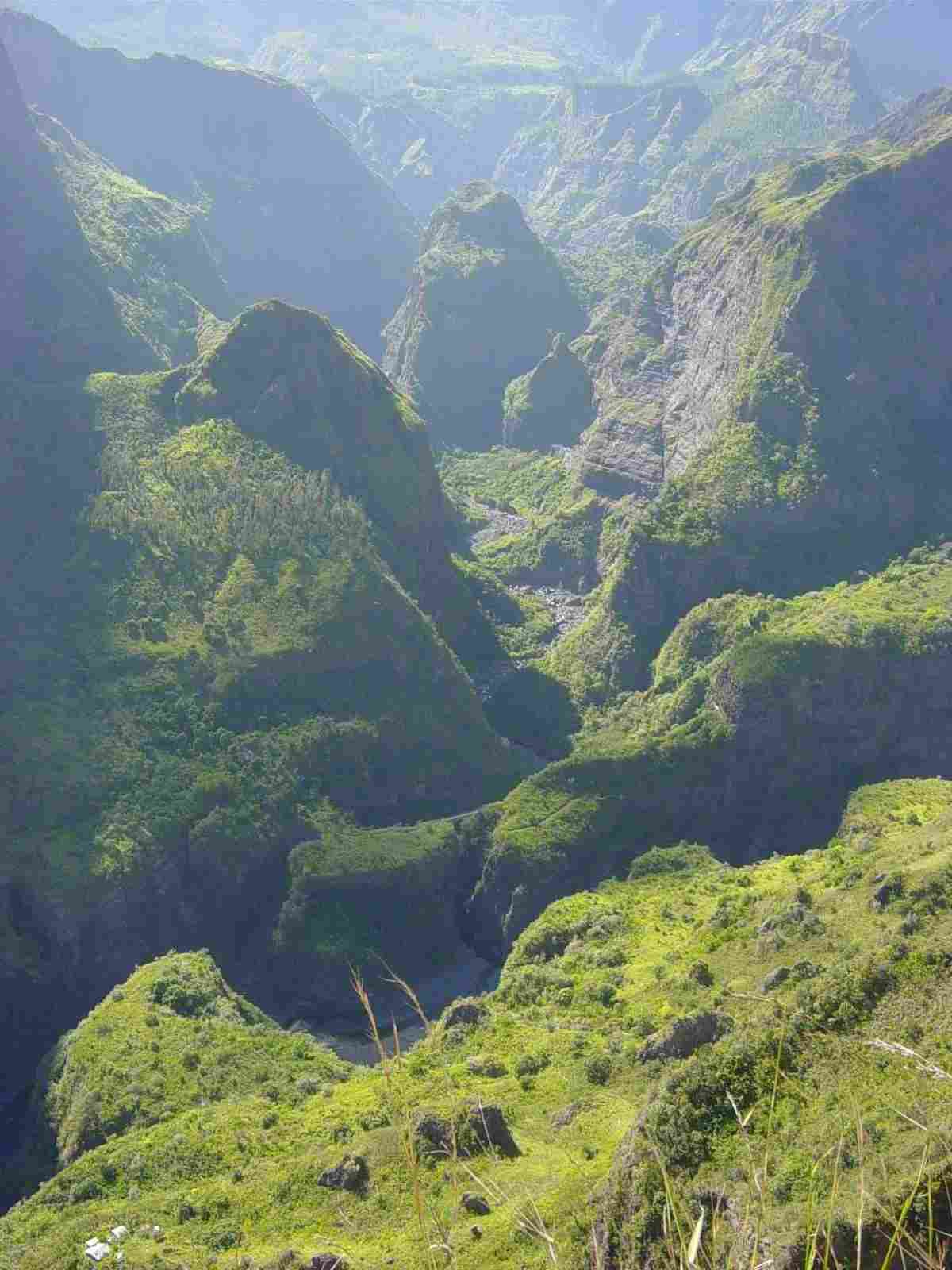 Dans le cirque de Mafate