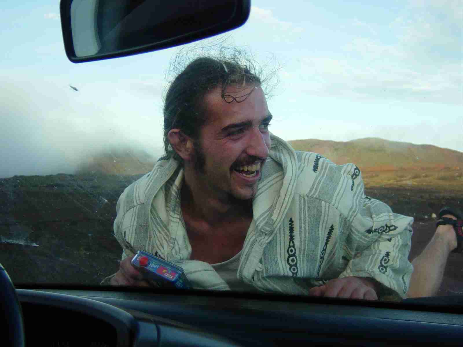 Mathias, sur la route du volcan
