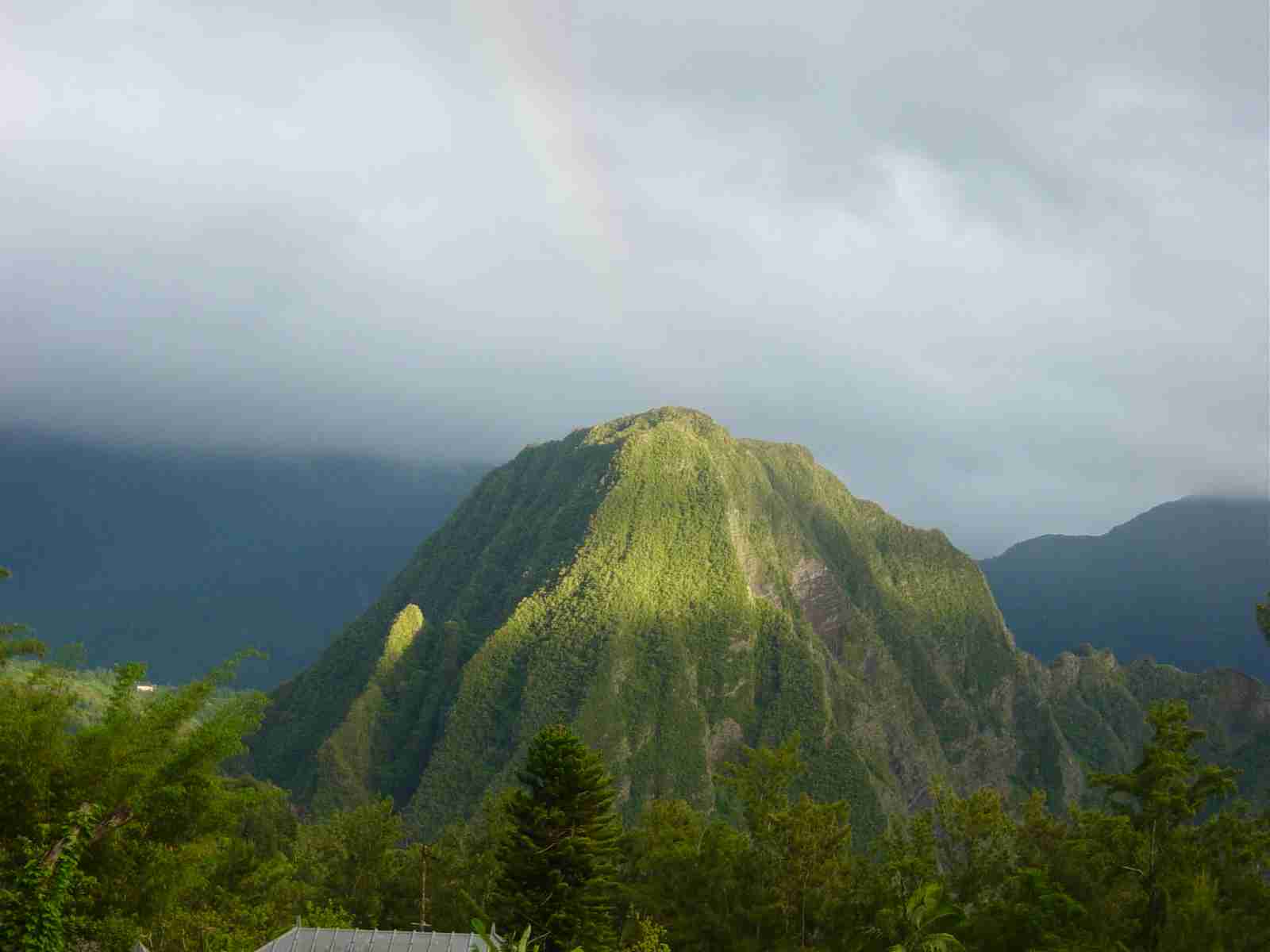 Le piton d'Anchain