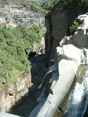 Le fonds du canyon